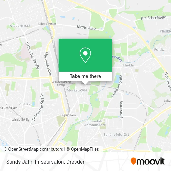 Карта Sandy Jahn Friseursalon