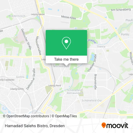 Карта Hamadad Salehs Bistro