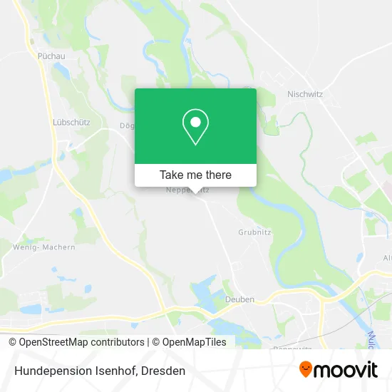 Карта Hundepension Isenhof