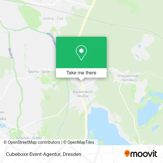 Карта Cubeboxx Event-Agentur
