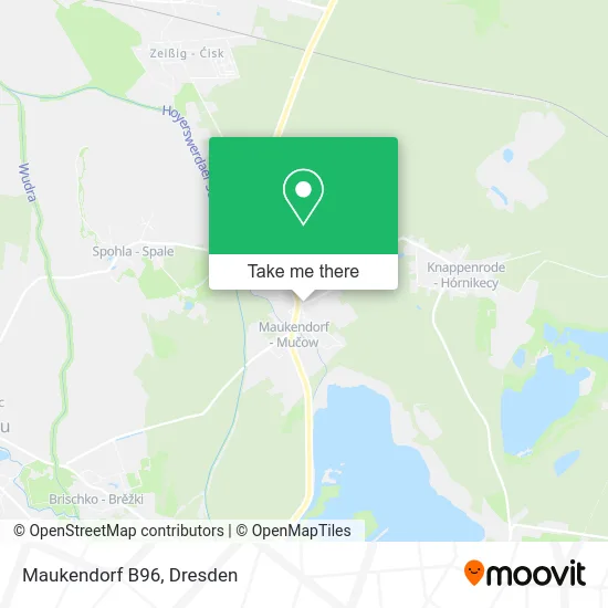 Карта Maukendorf B96