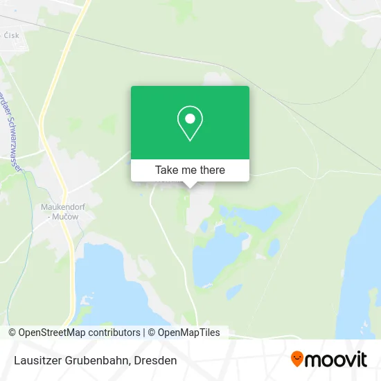 Карта Lausitzer Grubenbahn