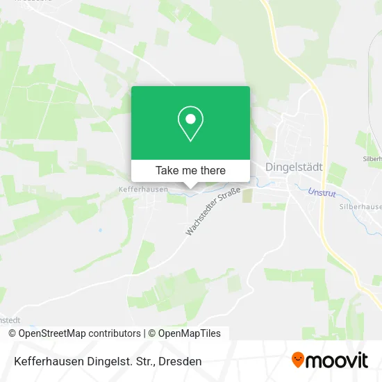 Карта Kefferhausen Dingelst. Str.