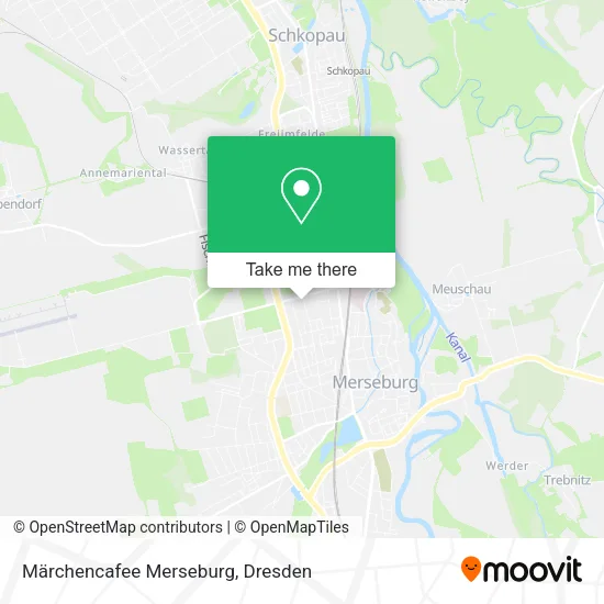 Карта Märchencafee Merseburg