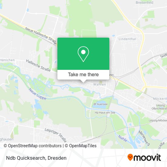 Карта Ndb Quicksearch