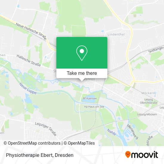 Карта Physiotherapie Ebert