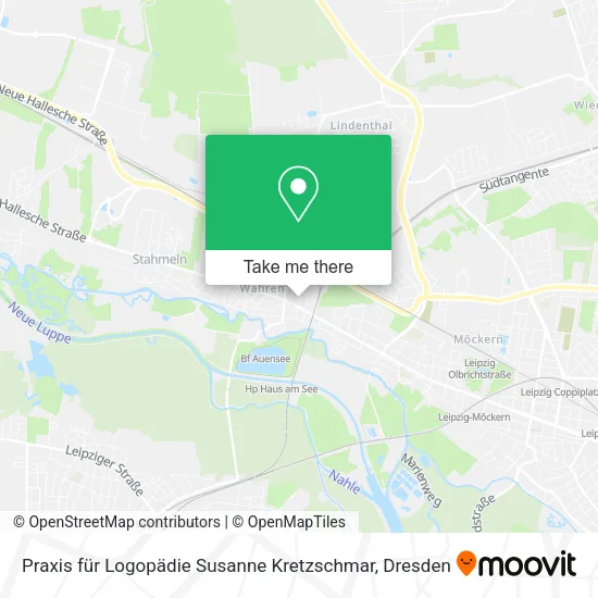 Карта Praxis für Logopädie Susanne Kretzschmar