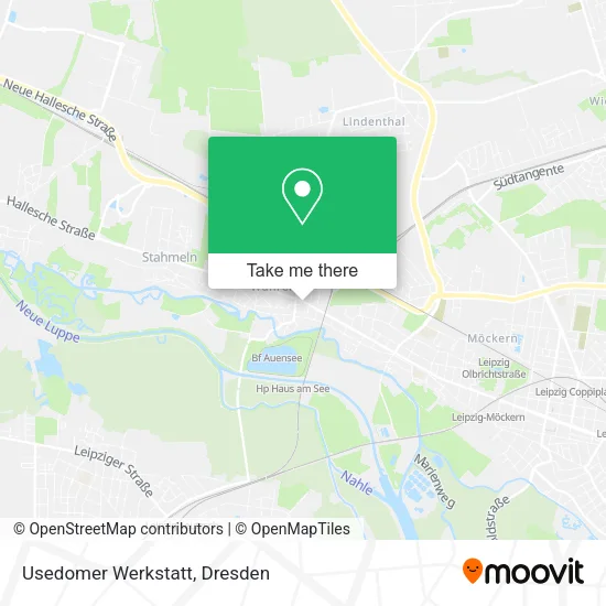 Карта Usedomer Werkstatt