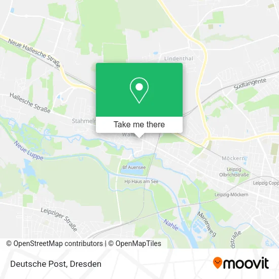 Карта Deutsche Post