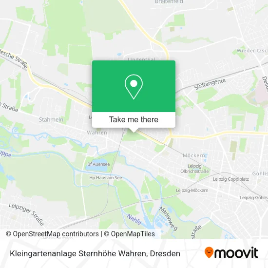 Карта Kleingartenanlage Sternhöhe Wahren