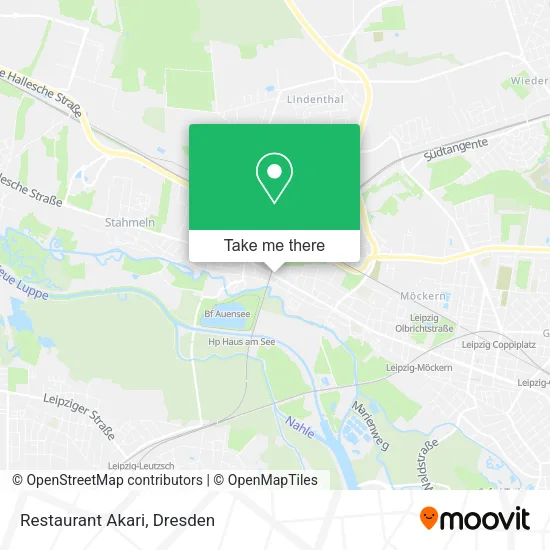 Карта Restaurant Akari
