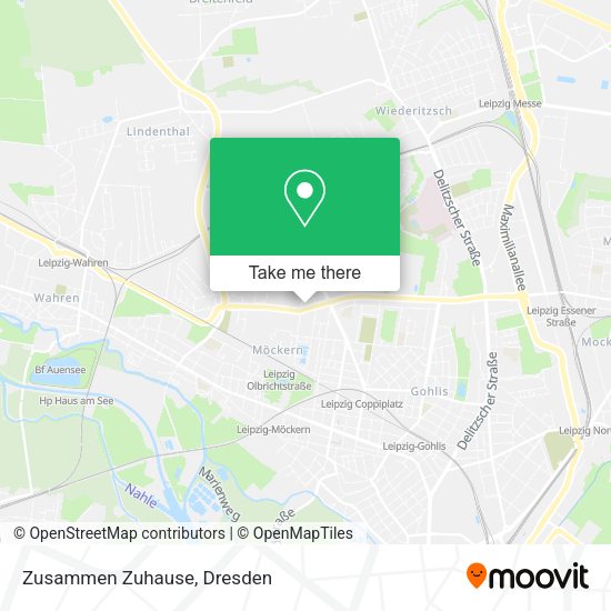 Карта Zusammen Zuhause