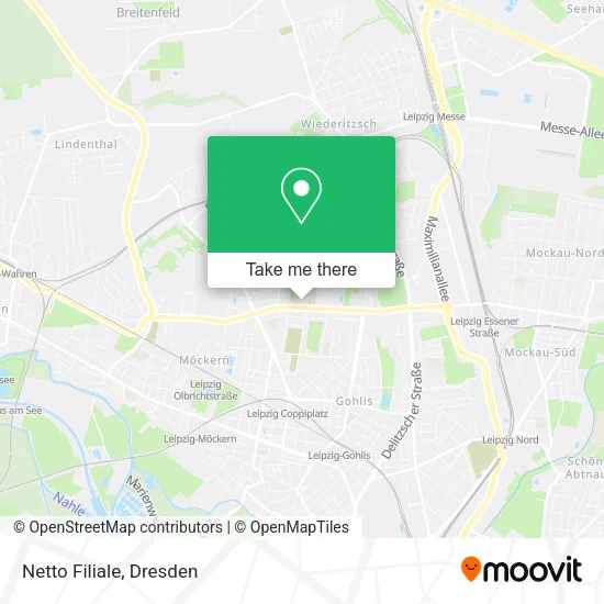 Карта Netto Filiale