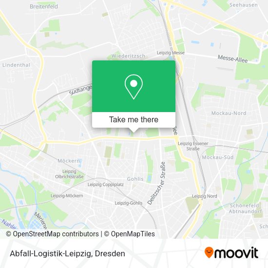 Карта Abfall-Logistik-Leipzig