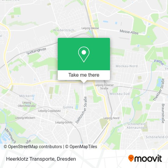 Карта Heerklotz Transporte