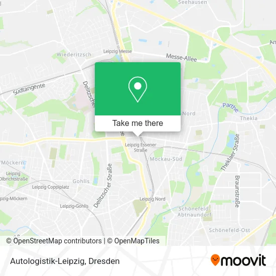 Карта Autologistik-Leipzig