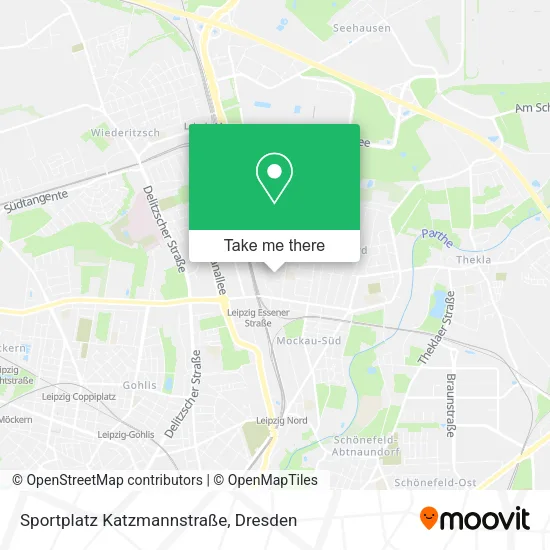 Карта Sportplatz Katzmannstraße