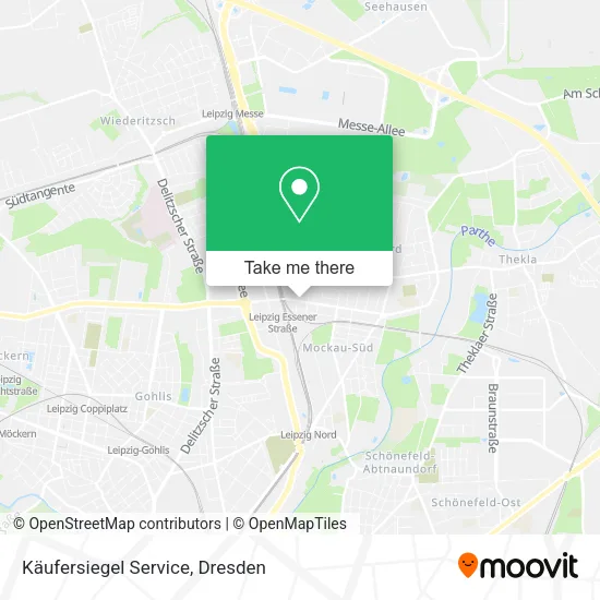 Карта Käufersiegel Service