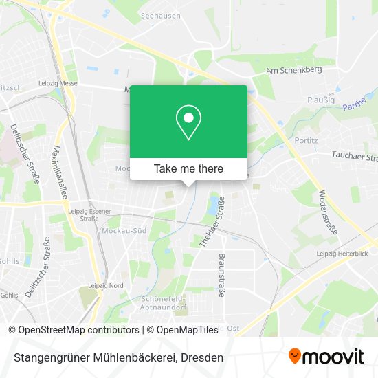 Карта Stangengrüner Mühlenbäckerei