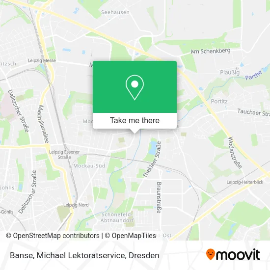Карта Banse, Michael Lektoratservice