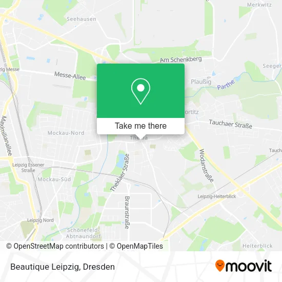Карта Beautique Leipzig