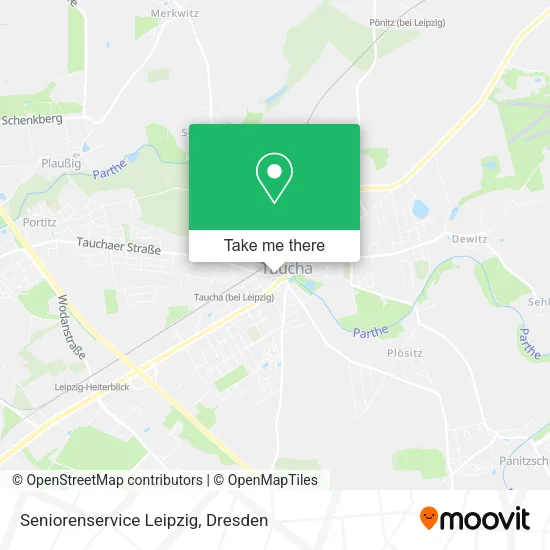 Карта Seniorenservice Leipzig