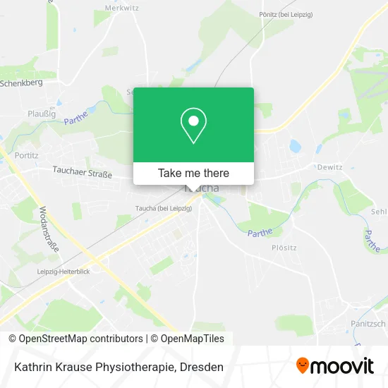 Карта Kathrin Krause Physiotherapie