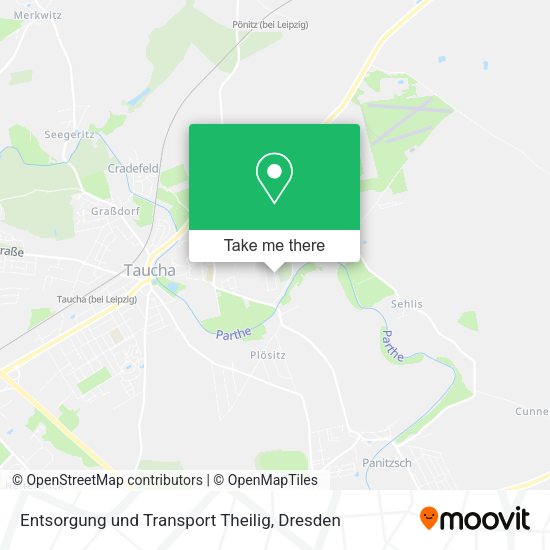 Карта Entsorgung und Transport Theilig
