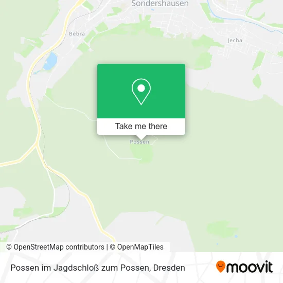 Карта Possen im Jagdschloß zum Possen