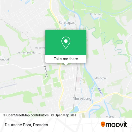 Карта Deutsche Post