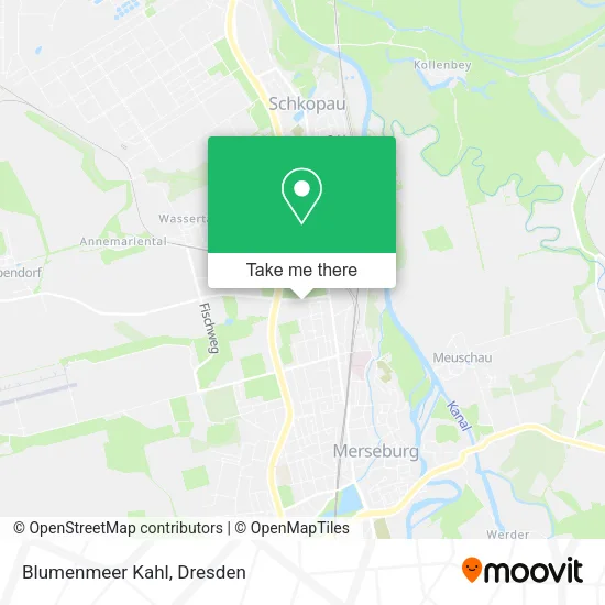 Карта Blumenmeer Kahl