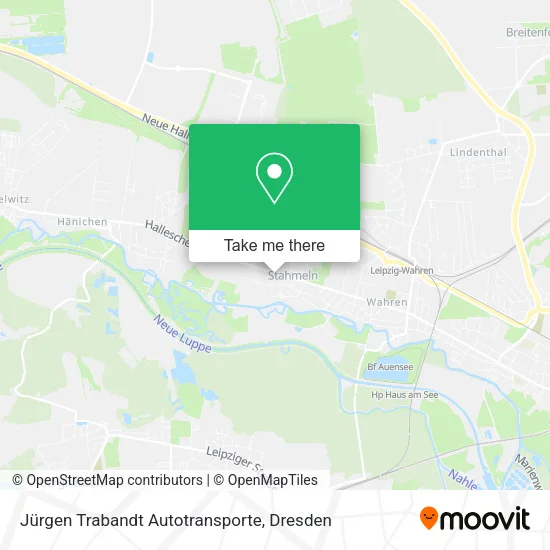 Карта Jürgen Trabandt Autotransporte