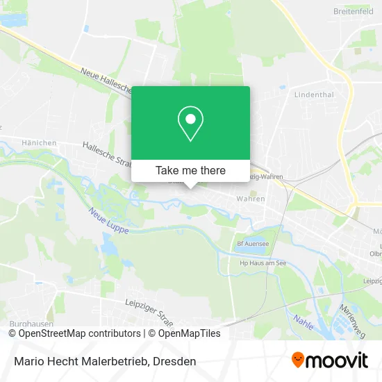 Карта Mario Hecht Malerbetrieb