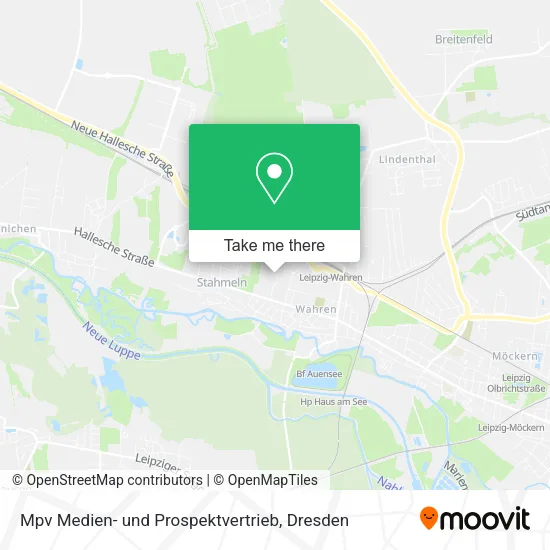 Карта Mpv Medien- und Prospektvertrieb