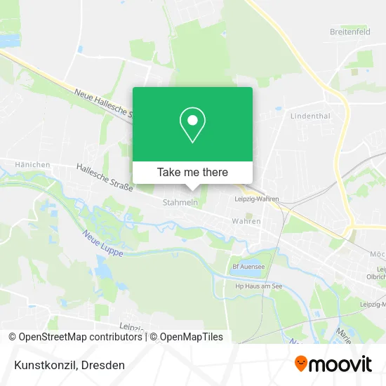 Карта Kunstkonzil