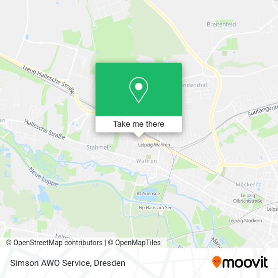 Карта Simson AWO Service
