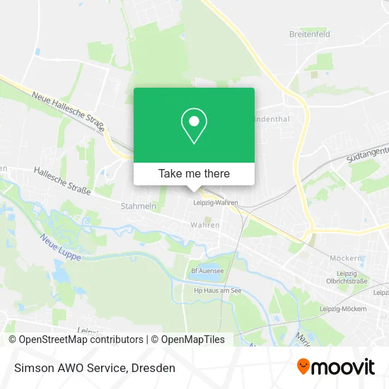 Карта Simson AWO Service