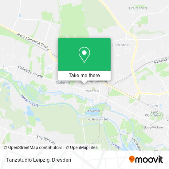 Карта Tanzstudio Leipzig