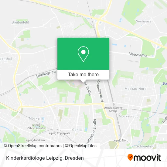 Карта Kinderkardiologe Leipzig