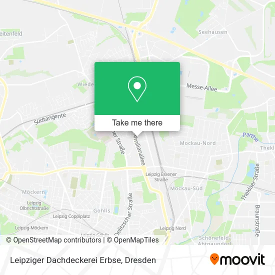 Карта Leipziger Dachdeckerei Erbse