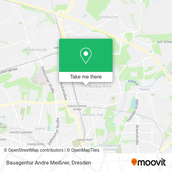 Карта Bauagentur Andre Meißner