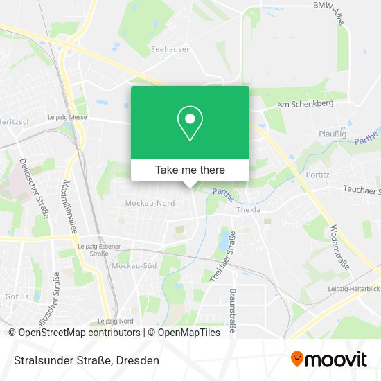 Карта Stralsunder Straße