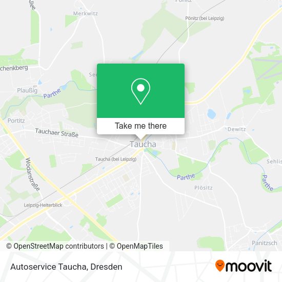 Карта Autoservice Taucha