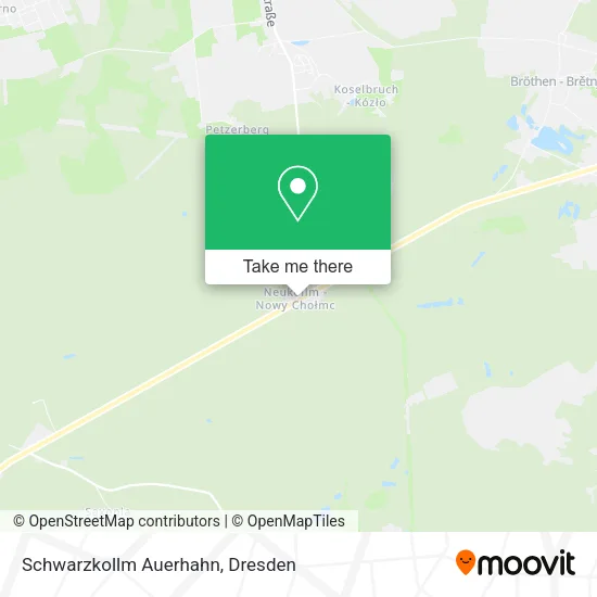 Карта Schwarzkollm Auerhahn