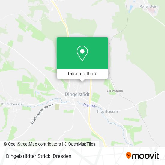 Карта Dingelstädter Strick