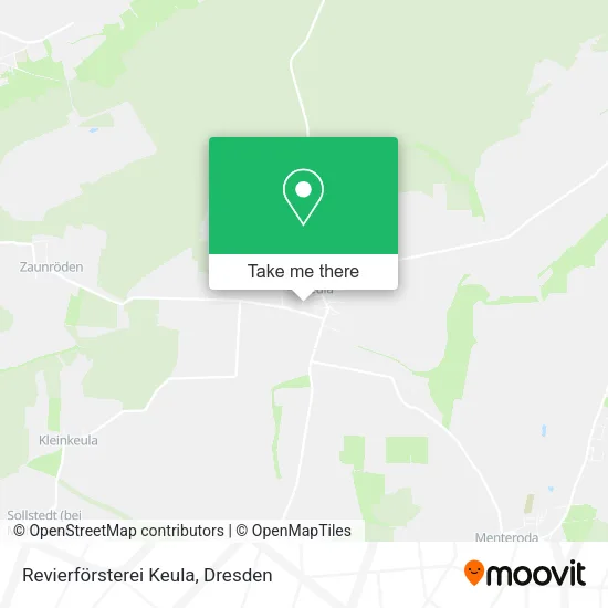 Карта Revierförsterei Keula