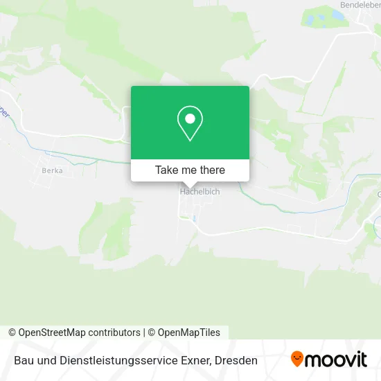 Карта Bau und Dienstleistungsservice Exner