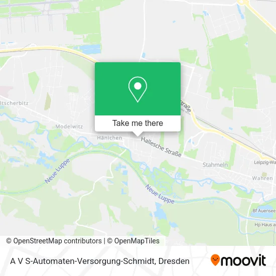 Карта A V S-Automaten-Versorgung-Schmidt