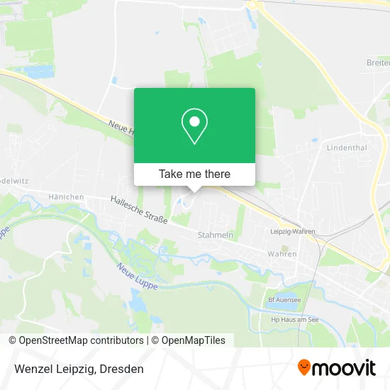 Карта Wenzel Leipzig