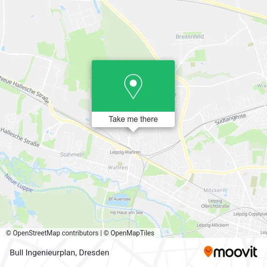 Карта Bull Ingenieurplan